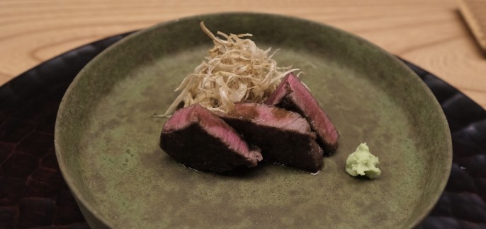 シェフおすすめ定食(メインをヒレ肉に変更)